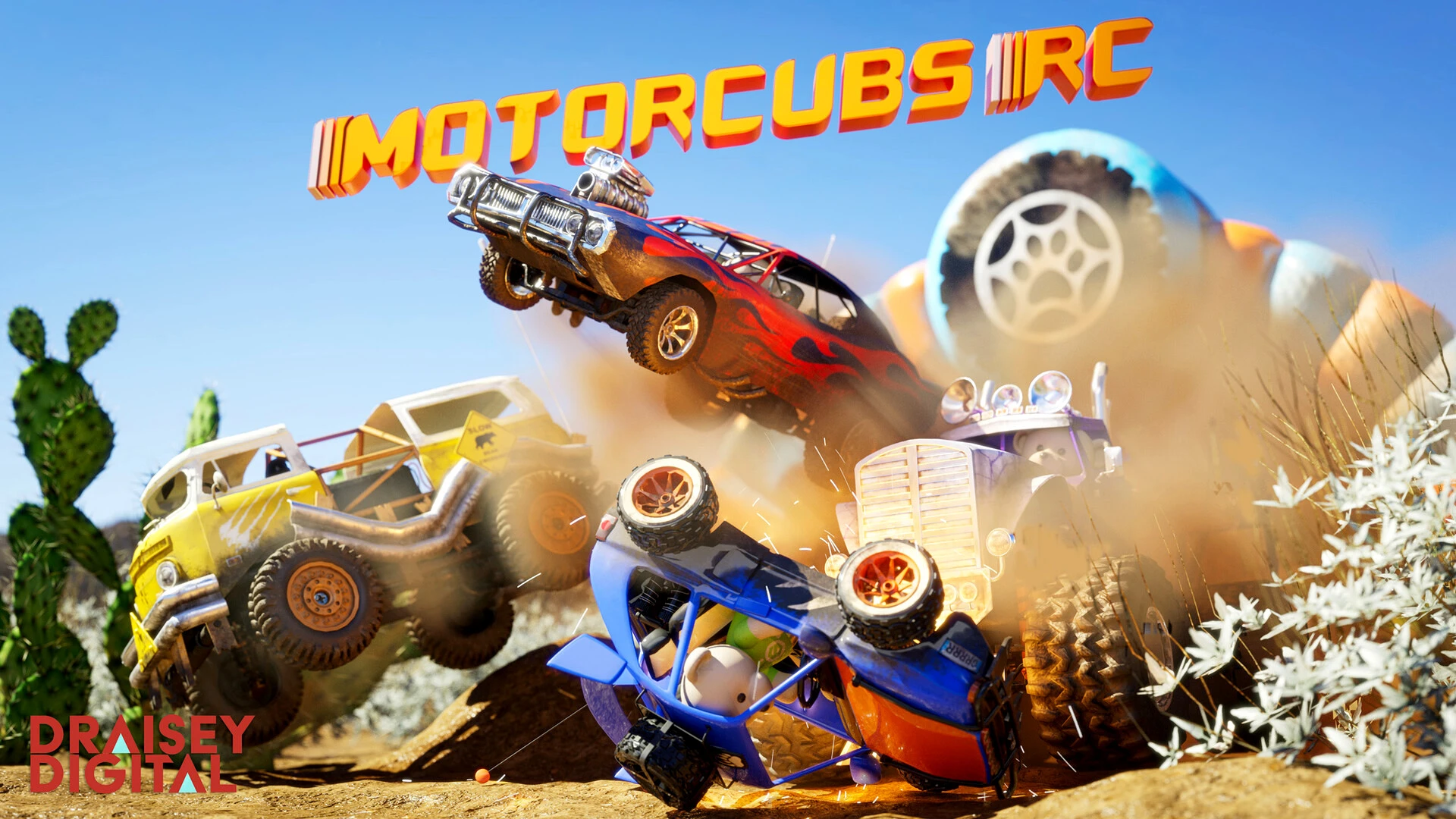 В Steam вышли гонки на радиоуправляемых машинках в пустыне - MotorCubs RC