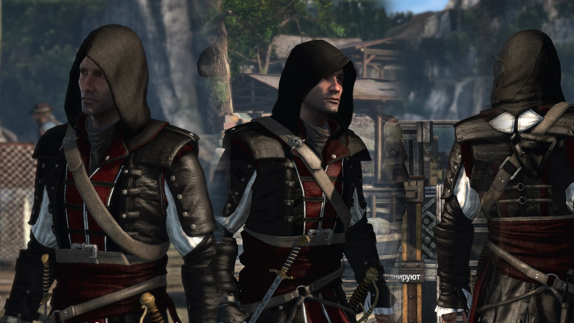 Assassin's Creed: Rogue "Костюм Эдварда в черных тонах"