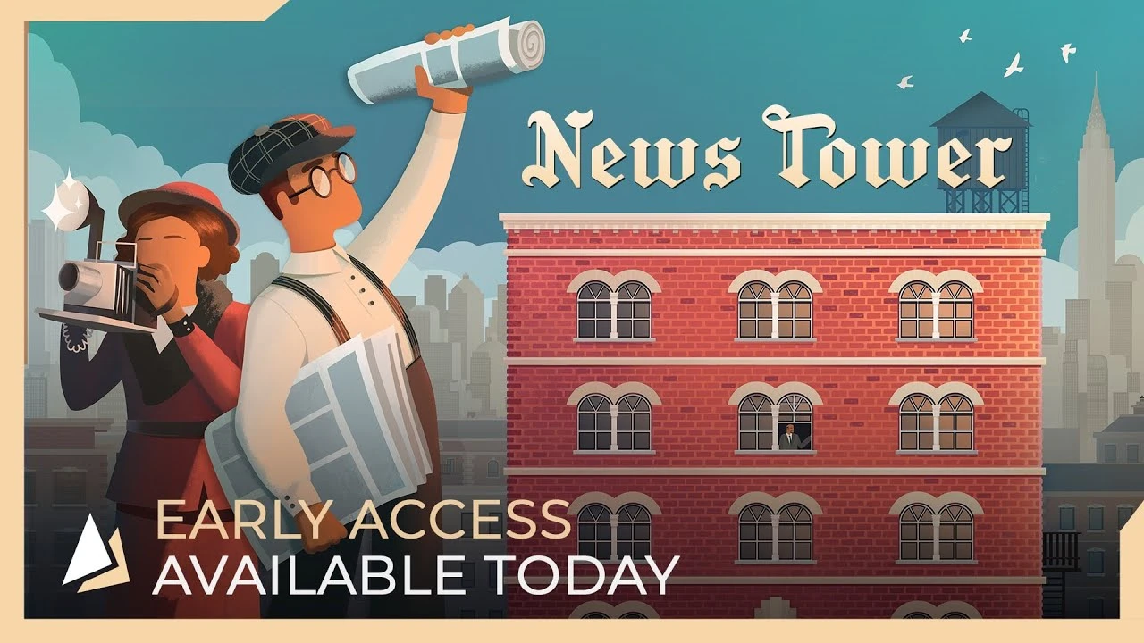 Экономическая стратегия News Tower о газетном магнате 1930-х годов вышла в раннем доступе Steam