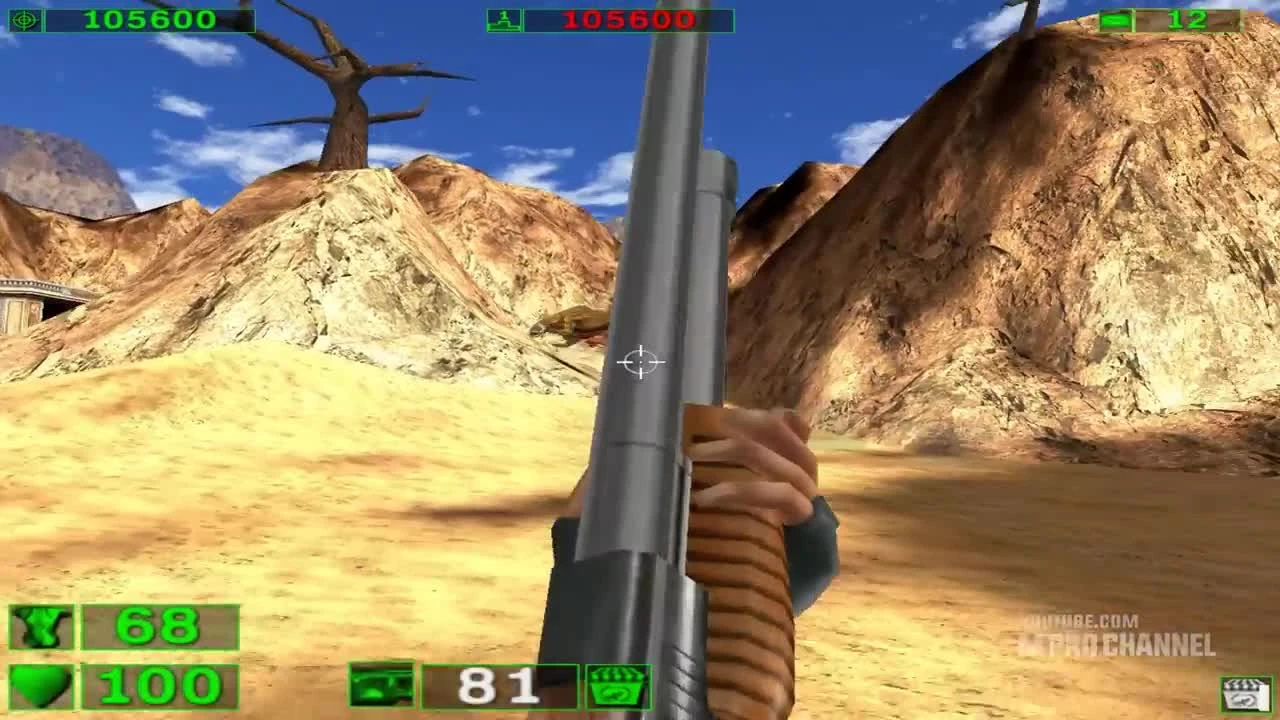 Геймплей Serious Sam в 4К