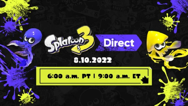 На этой неделе Nintendo проведет Direct посвященный Splatoon 3