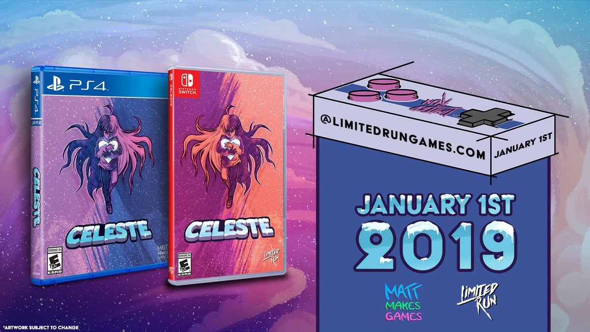 Celeste выйдет на физическом носителе в 2019 году