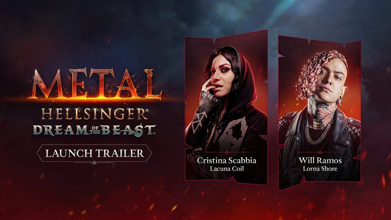 Для ритм-шутера Metal: Hellsinger вышло дополнение с новым оружием и песней от вокалистки Lacuna Coil