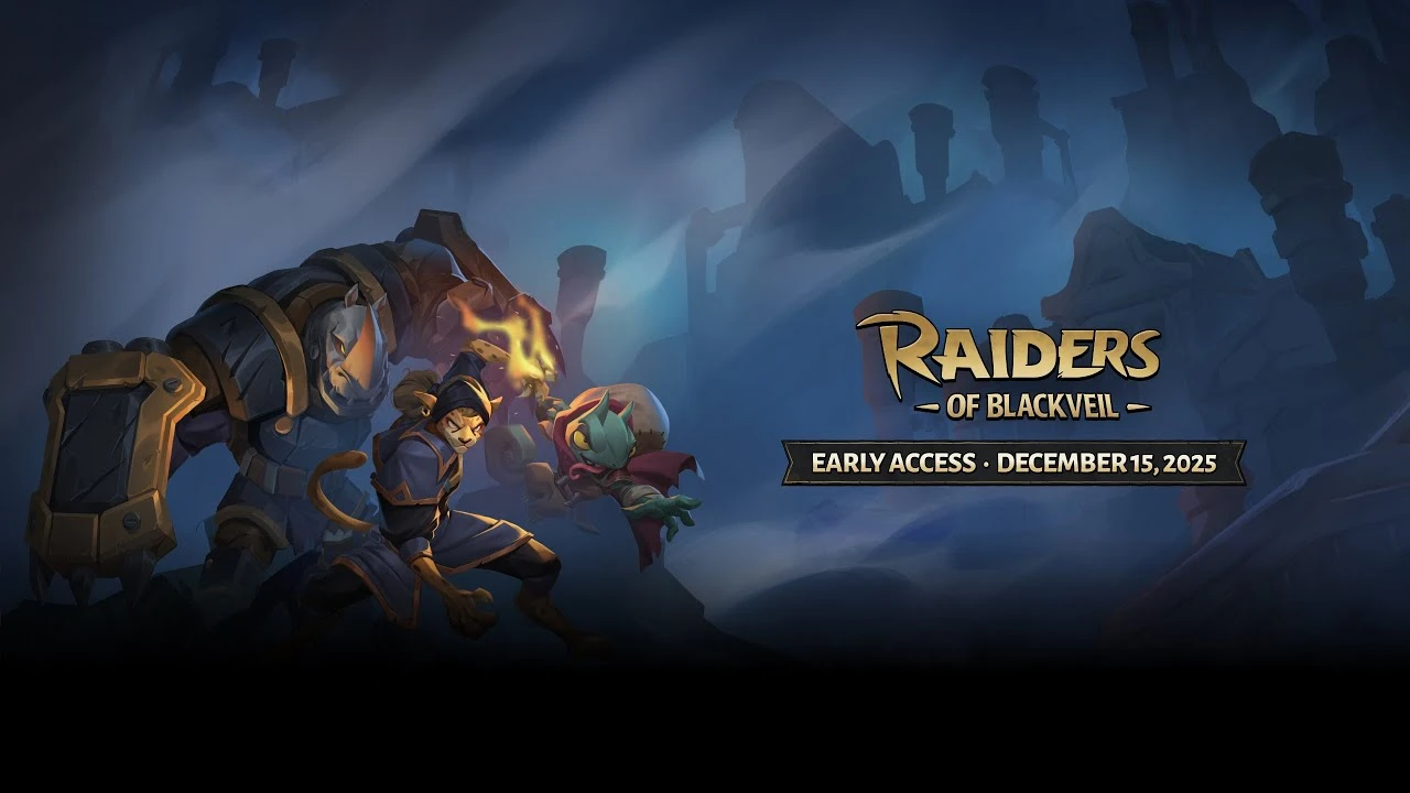 Кооперативный роуглайк-экшен Raiders of Blackveil уже доступен в раннем доступе Steam