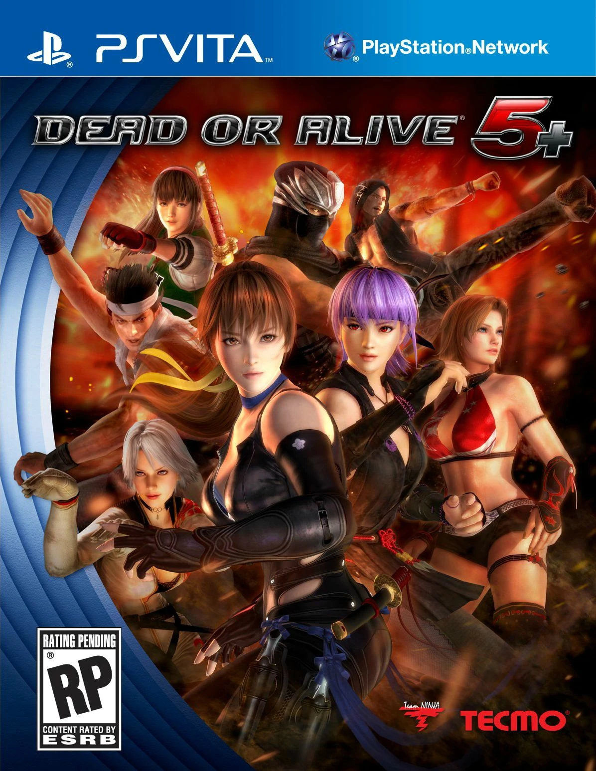 DEAD OR ALIVE 5 PLUS для PS Vita бесплатна в PSN
