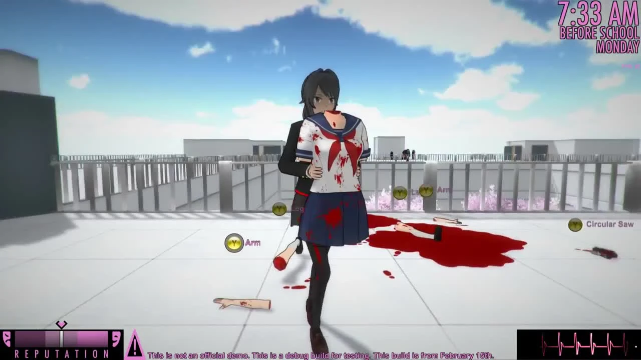 Yandere Simulator - Кровавая обнова! Обзор