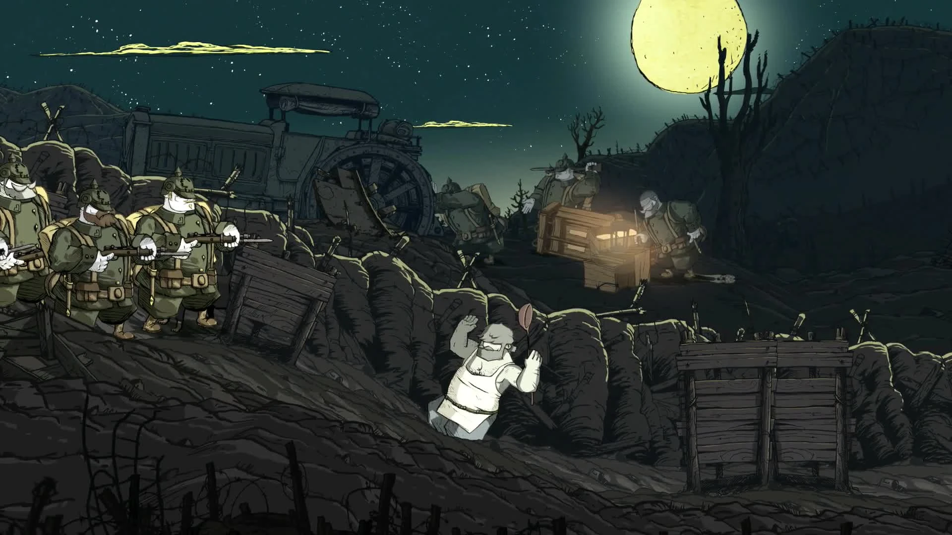 Valiant Hearts [RU/PS4] #3 - Анна спасает всех от газа