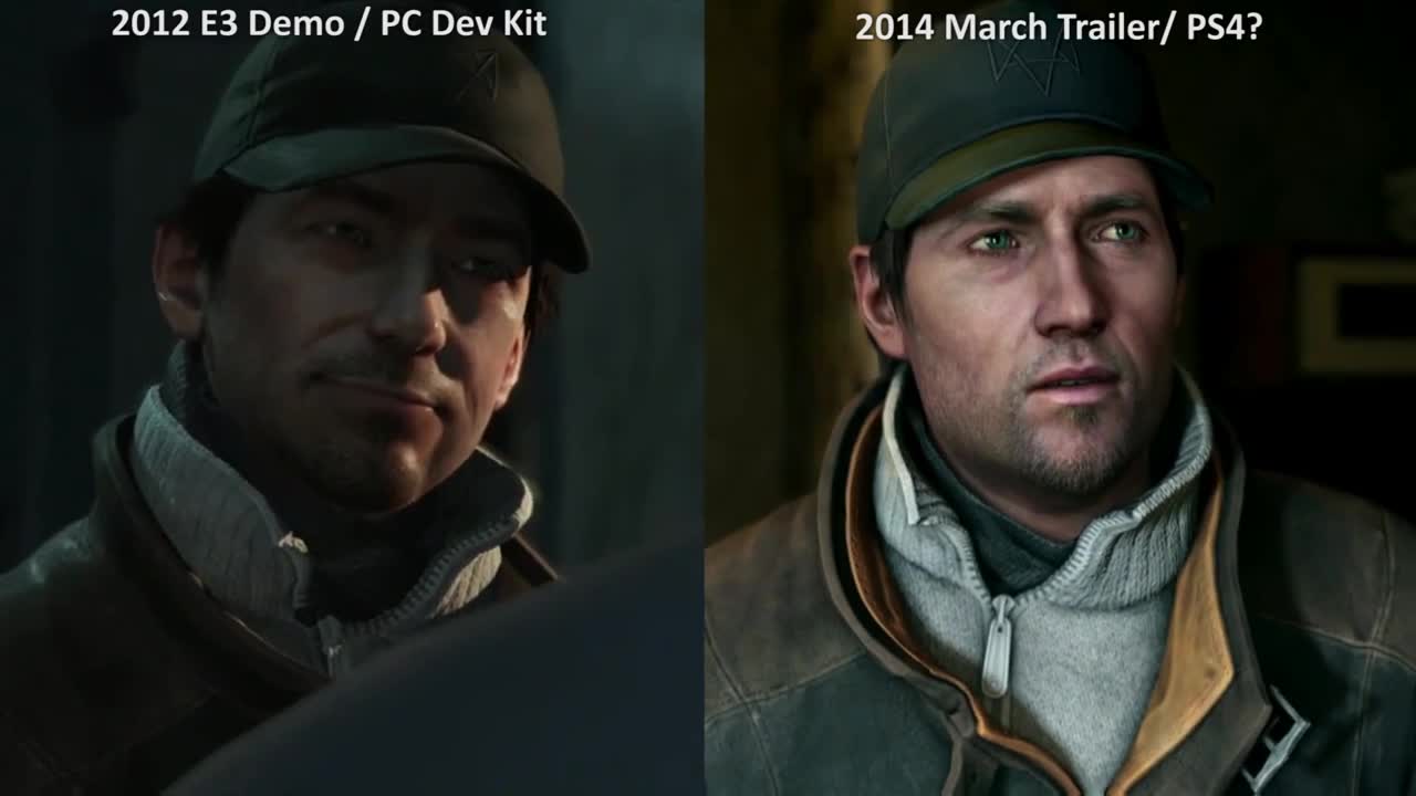 Watch_Dogs "Сравнение графики PC и PS4"