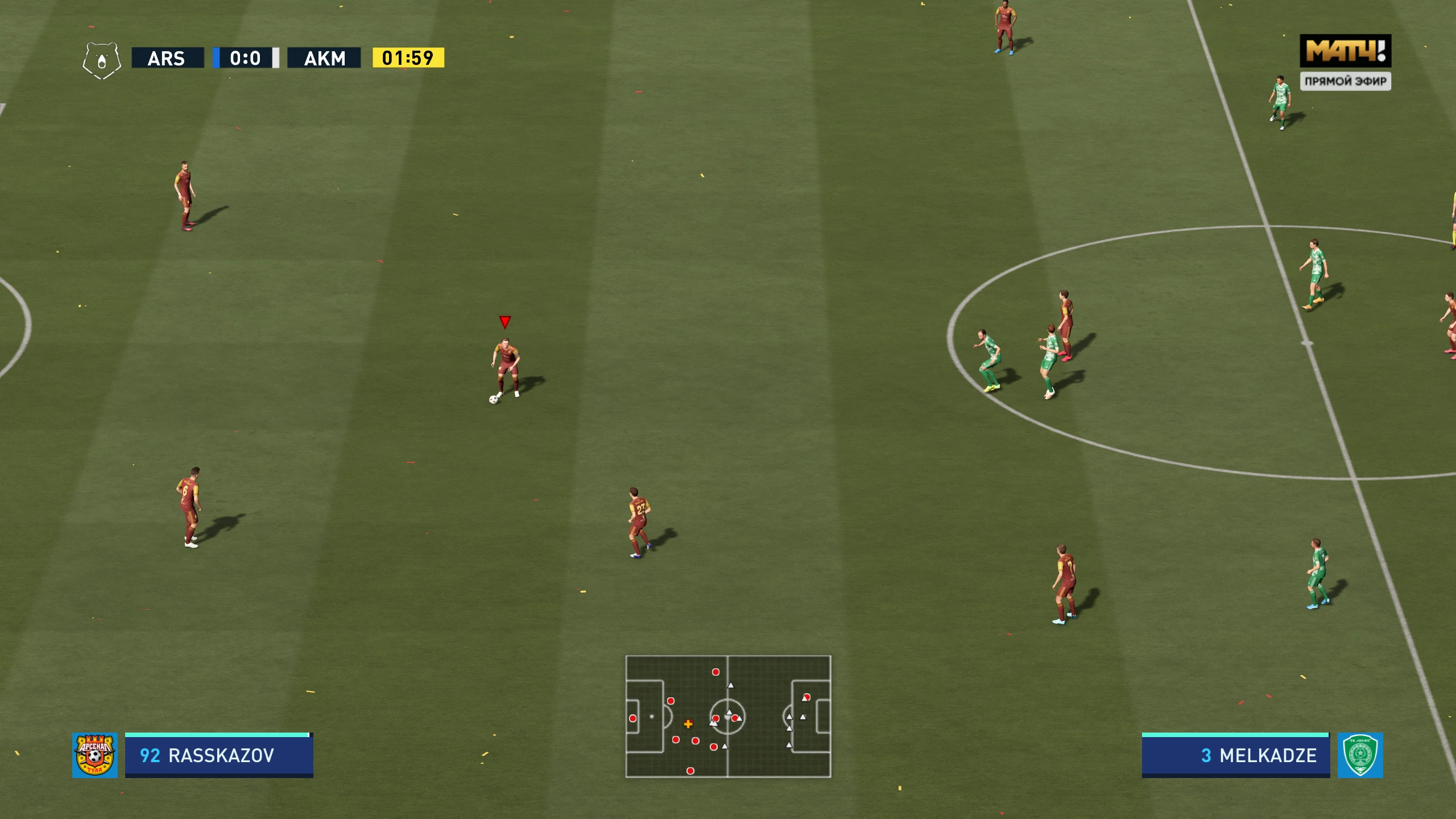 FIFA 21 "Табло Российской Премьер лиги v2.0"