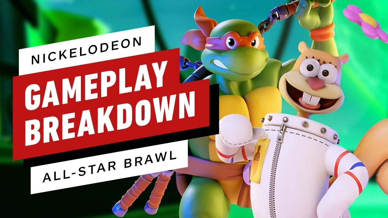 Трейлер и геймплейные ролики Nickelodeon All-Star Brawl с участием Котопса, Эйприл О'Нил, Леонардо, Патрика и других
