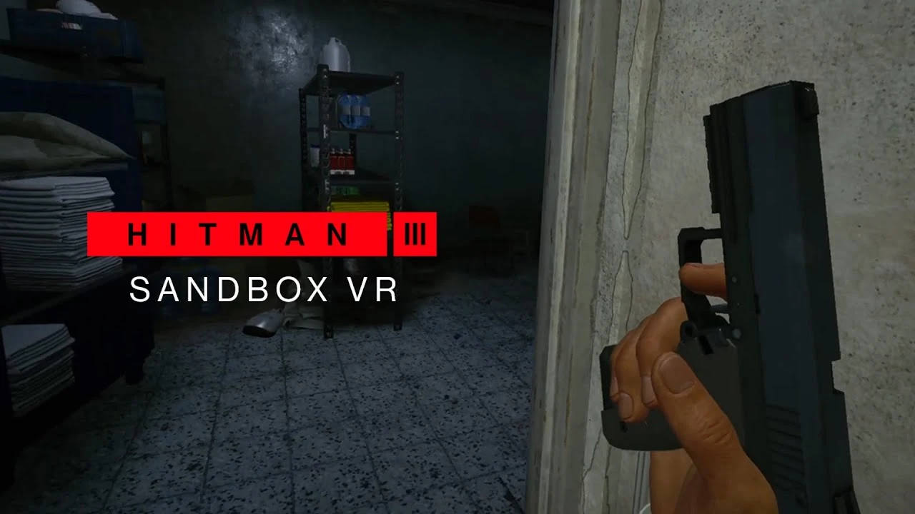 Геймплей от первого лица в Hitman 3 для VR