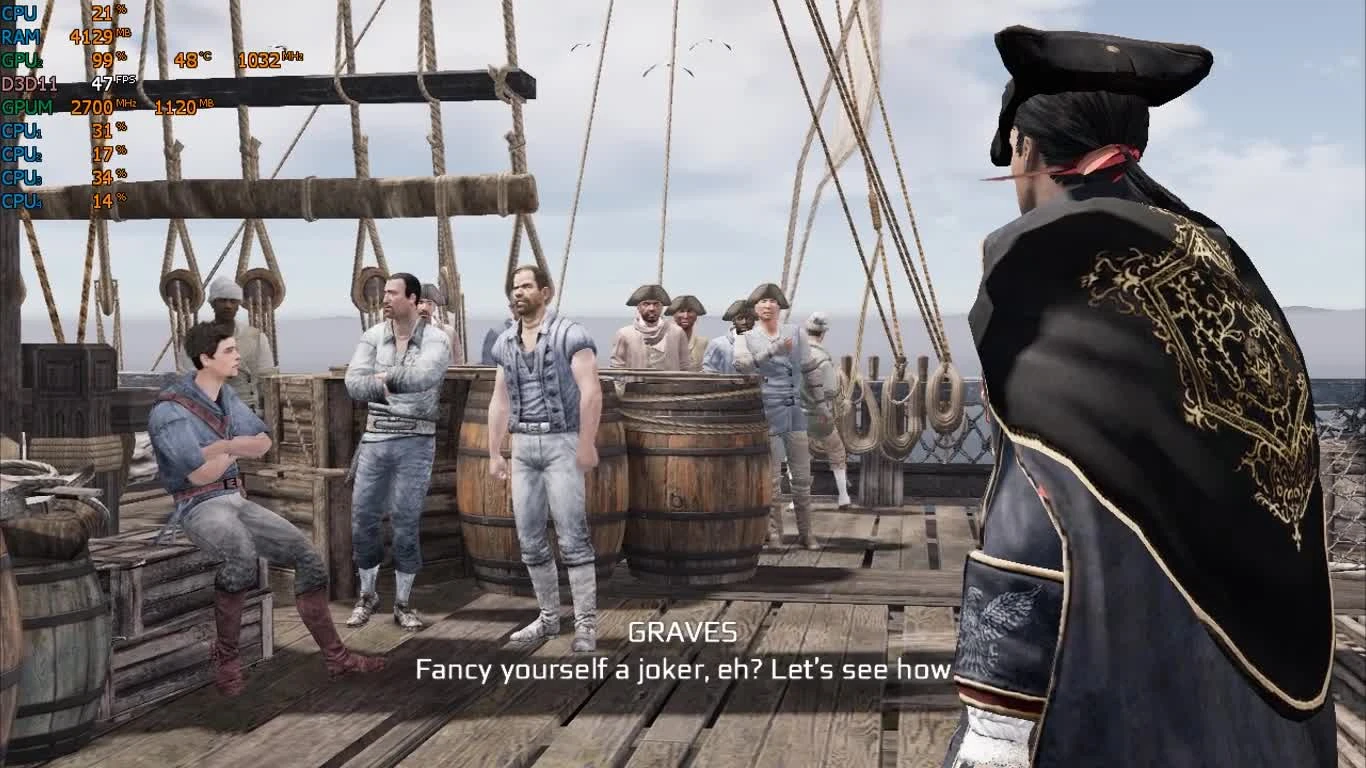 Assassin's Creed III Remastered на слабой видеокарте