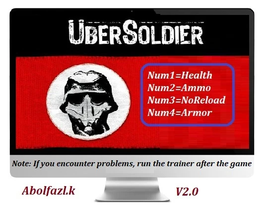 UberSoldier / Восточный Фронт: Трейнер/Trainer (+4) [2.0] {Abolfazl.k}