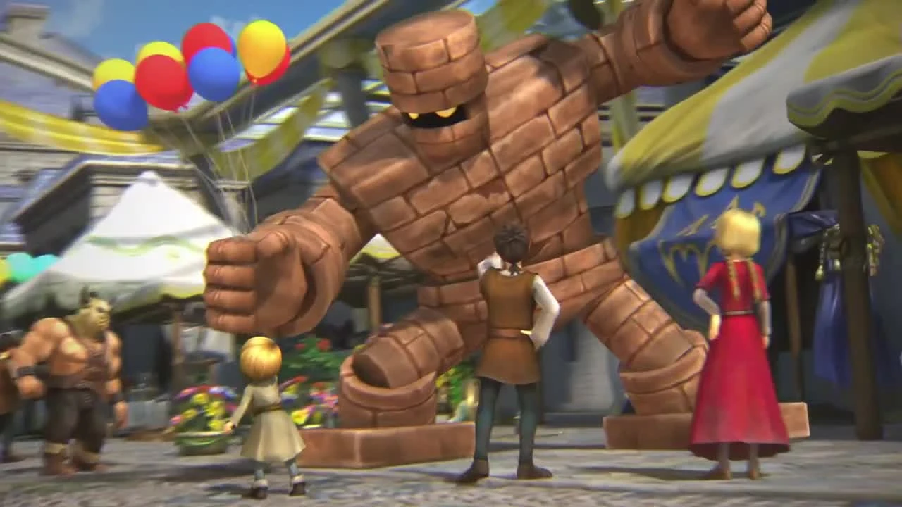 Dragon Quest Heros "Трейлер PS4"