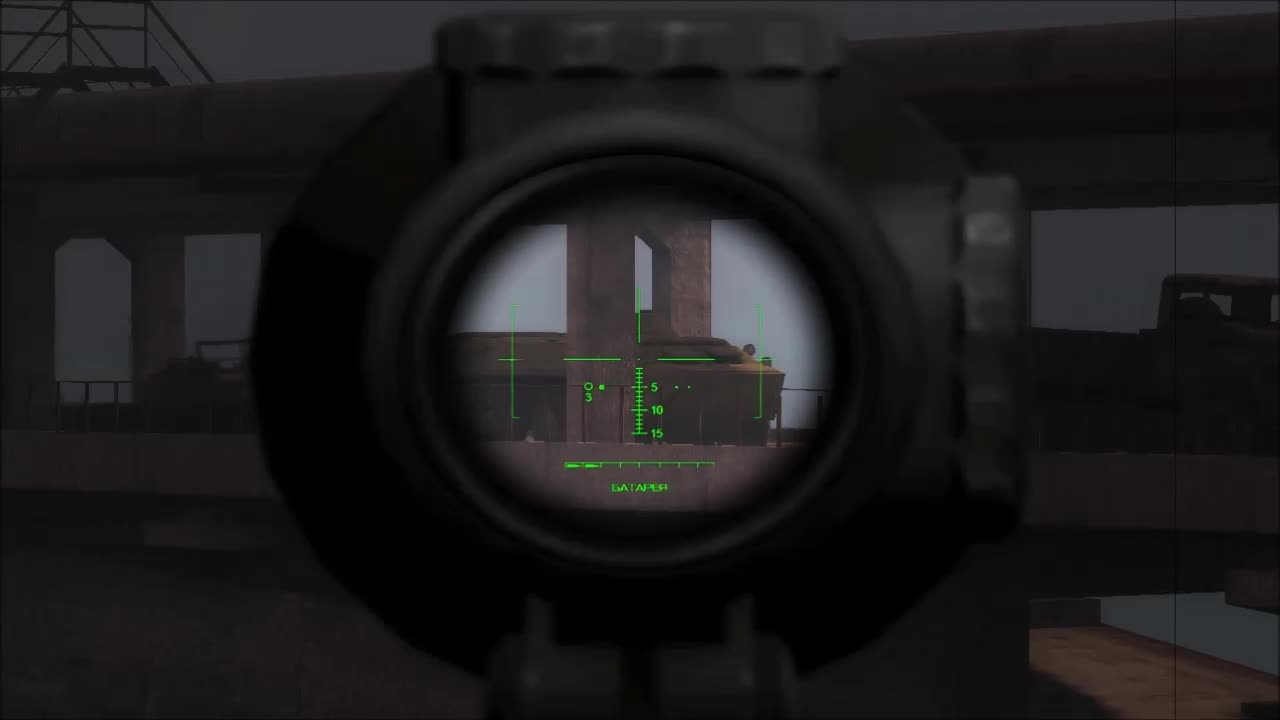 S.T.A.L.K.E.R.: Зов Припяти "Эффект разрядки и зарядки аккумулятора для оптического устройства гаусс пушки"