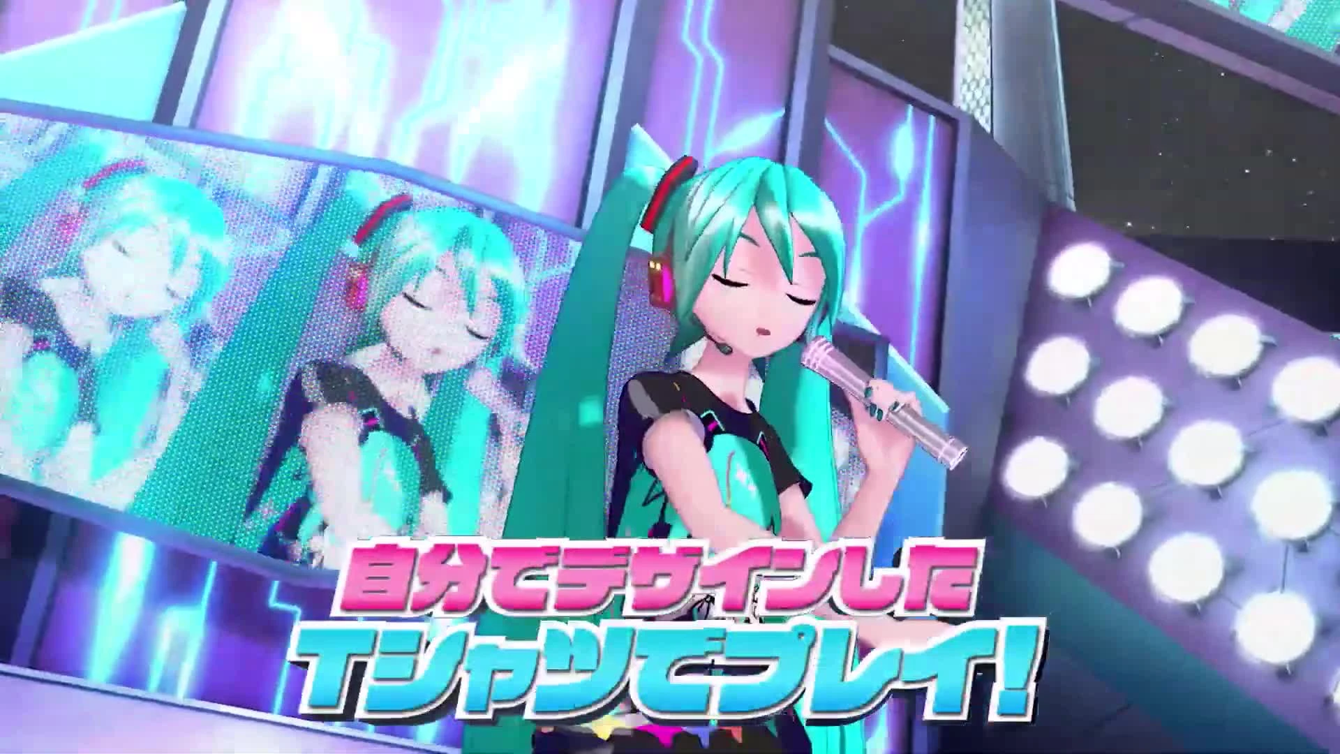Анонсирующий трейлер Hatsune Miku: Project Diva MegaMix