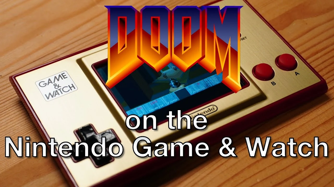 Doom покорила Nintendo Game & Watch