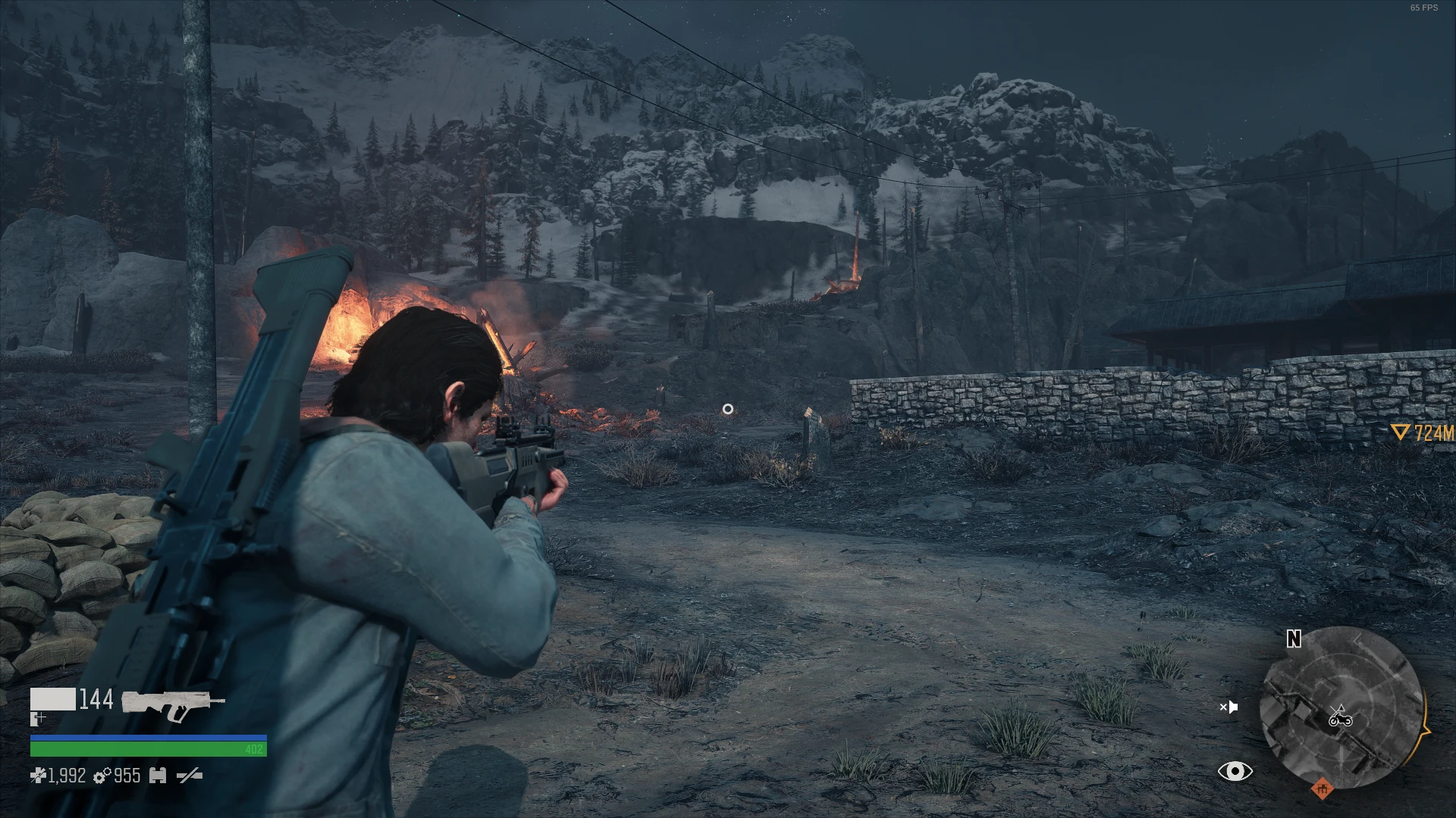 Days Gone "Смена прицела на AR и MG"