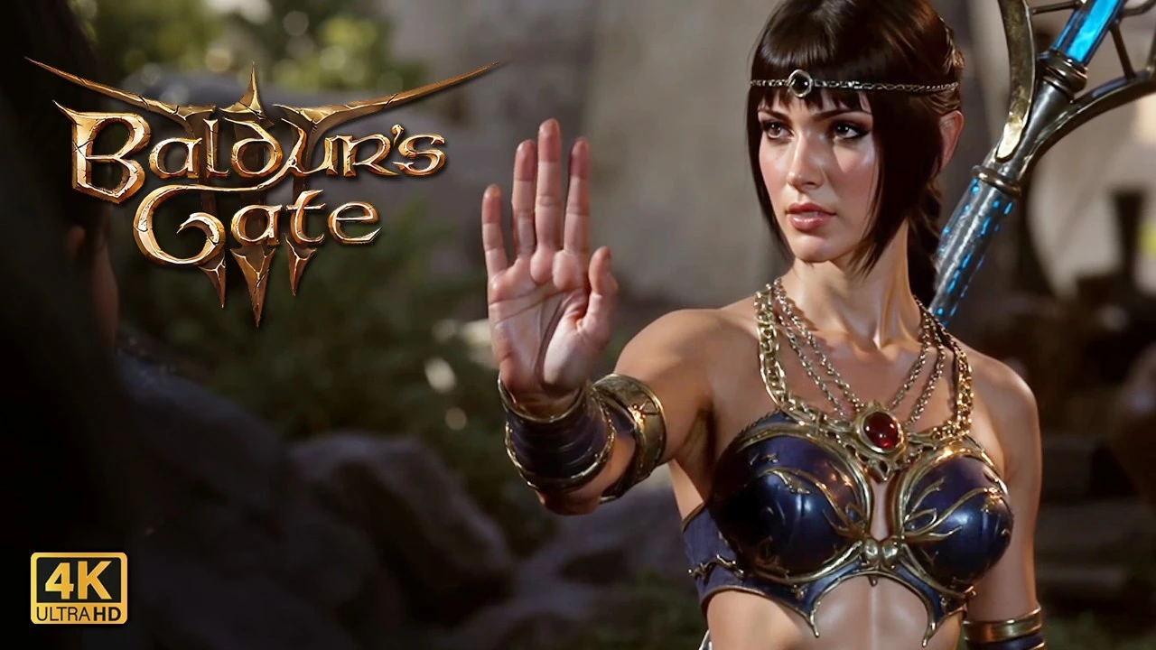 Трейлер Baldur's Gate 3 в стиле мрачного фильма 70-х годов