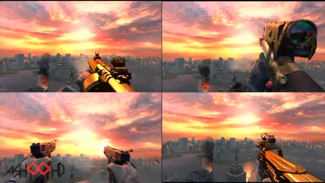 MW3 GUN Sync.-Skrillex Bangaran [Фанатский трейлер]