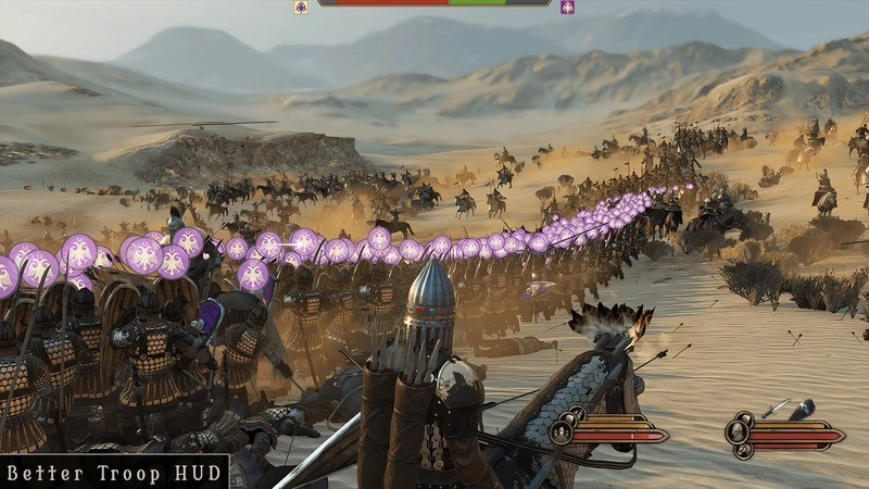 Mount & Blade 2: Bannerlord "Улучшенный интерфейс войск"