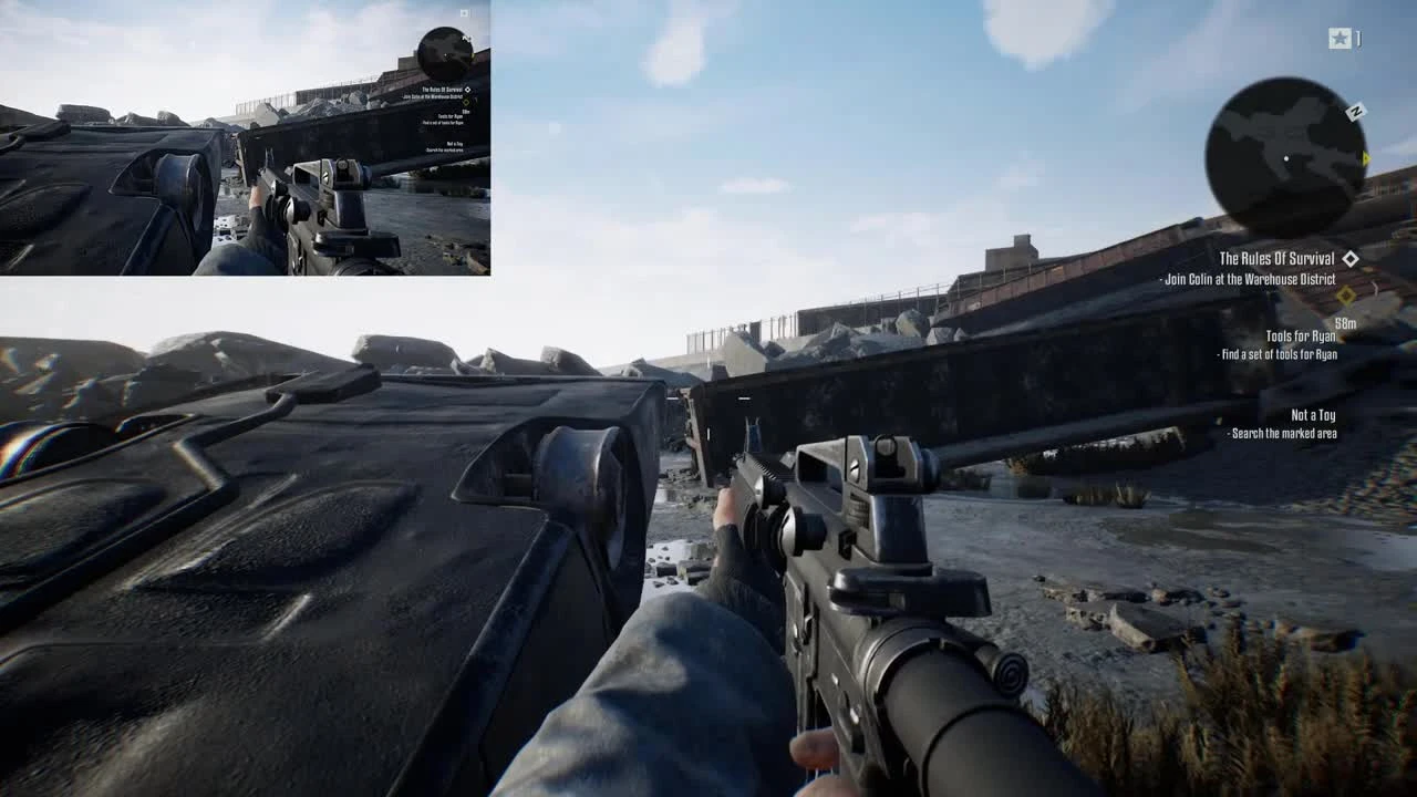 Terminator Resistance - Изменить угол обзора FOV, чтобы не тошнило и не укачивало