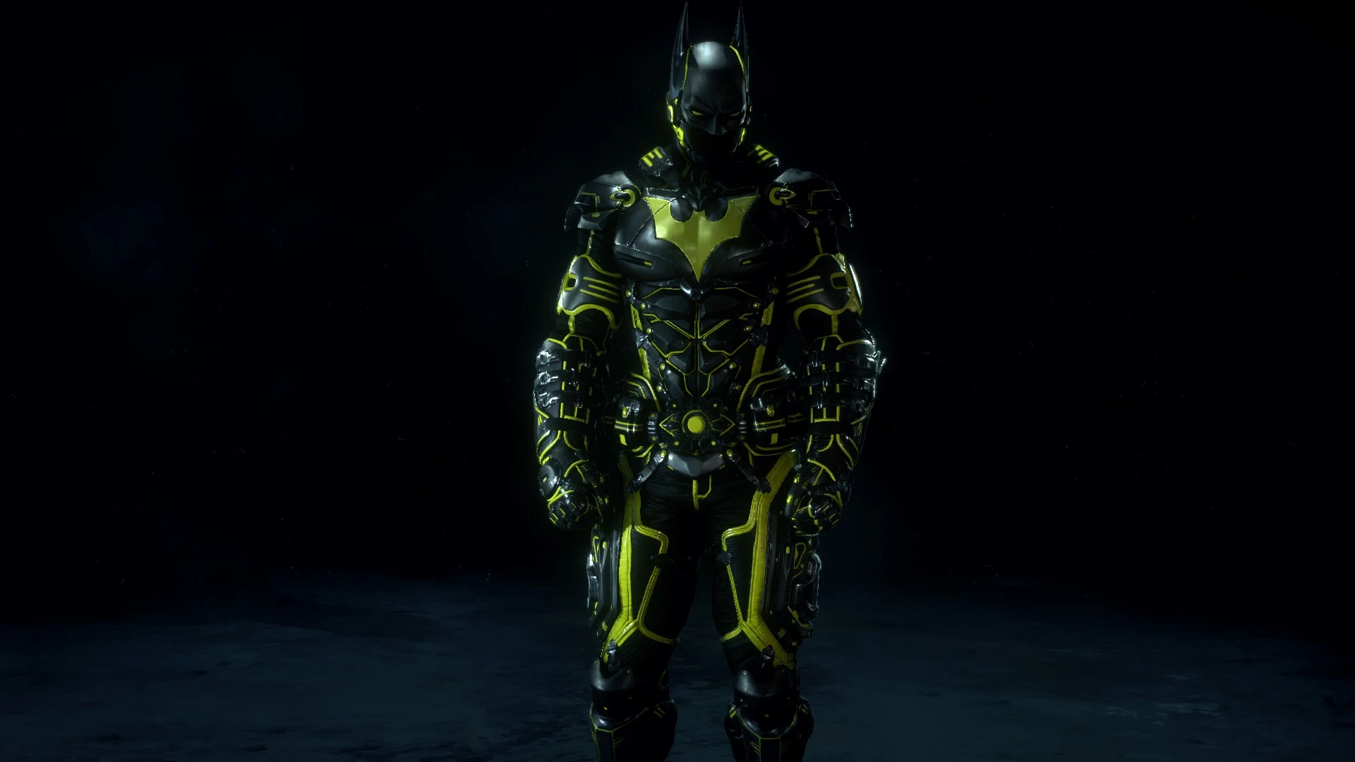 Batman: Arkham Knight "Batman Beyond Tron Skin (Yellow) (Жёлтый)"