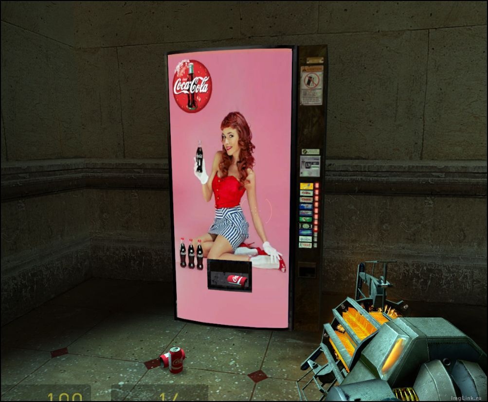Half-Life 2 "Скин торговый автомат Кока-Кола"