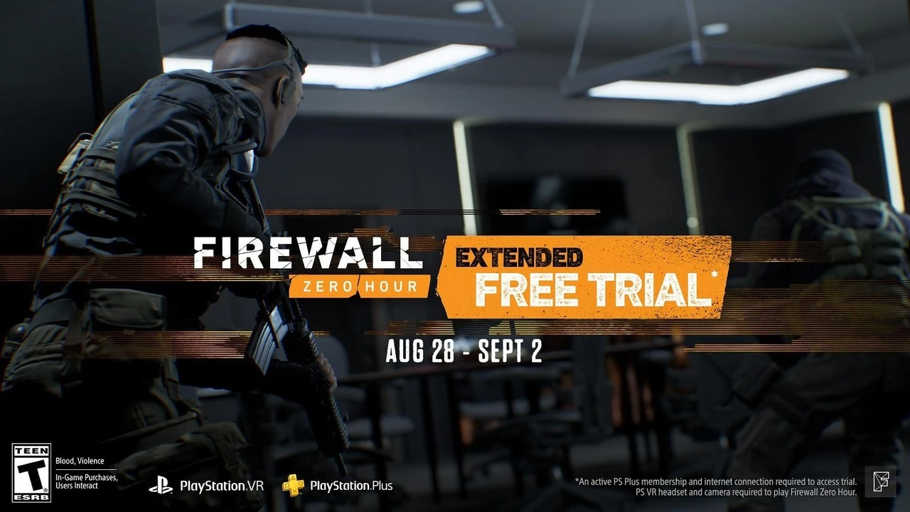 Firewall Zero Hour отмечает свою годовщину шестидневной триал-версией и удвоенным опытом