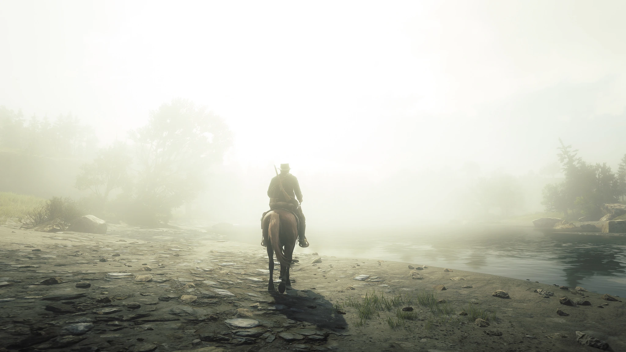 Скриншот первой миссии Red Dead Online