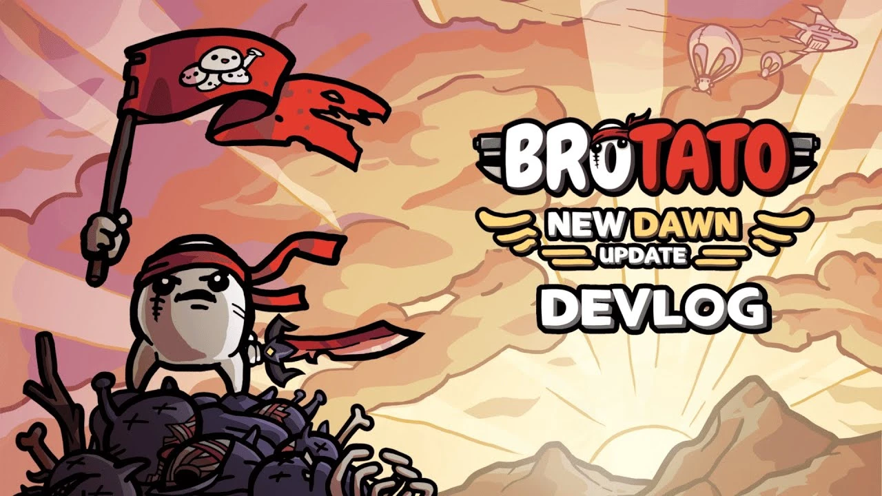 Brotato встречает рассвет: обновление New Dawn приносит новое оружие, предметы и долгожданную систему банов