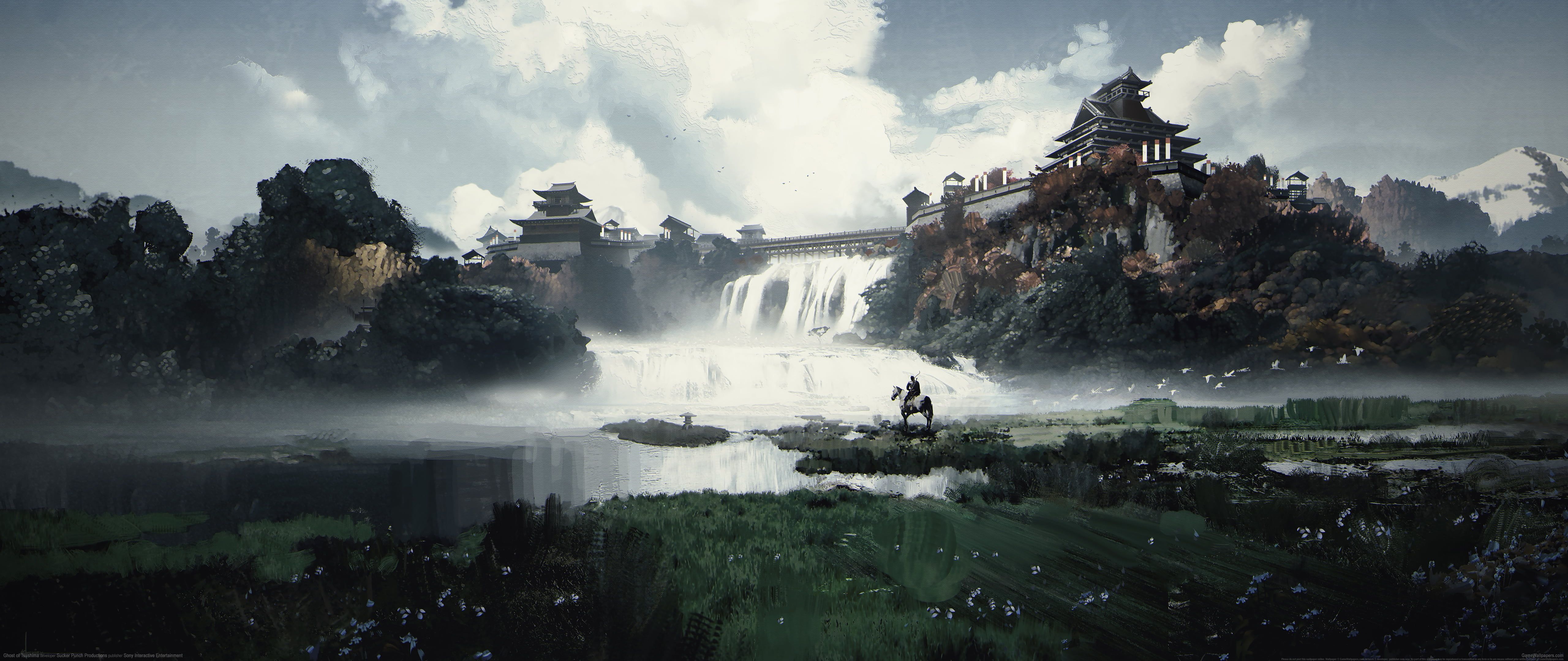 Ghost of Tsushima "Сохранение - Сюжет и остров Ики пройден 100%, Все коллекционные предметы 100%"