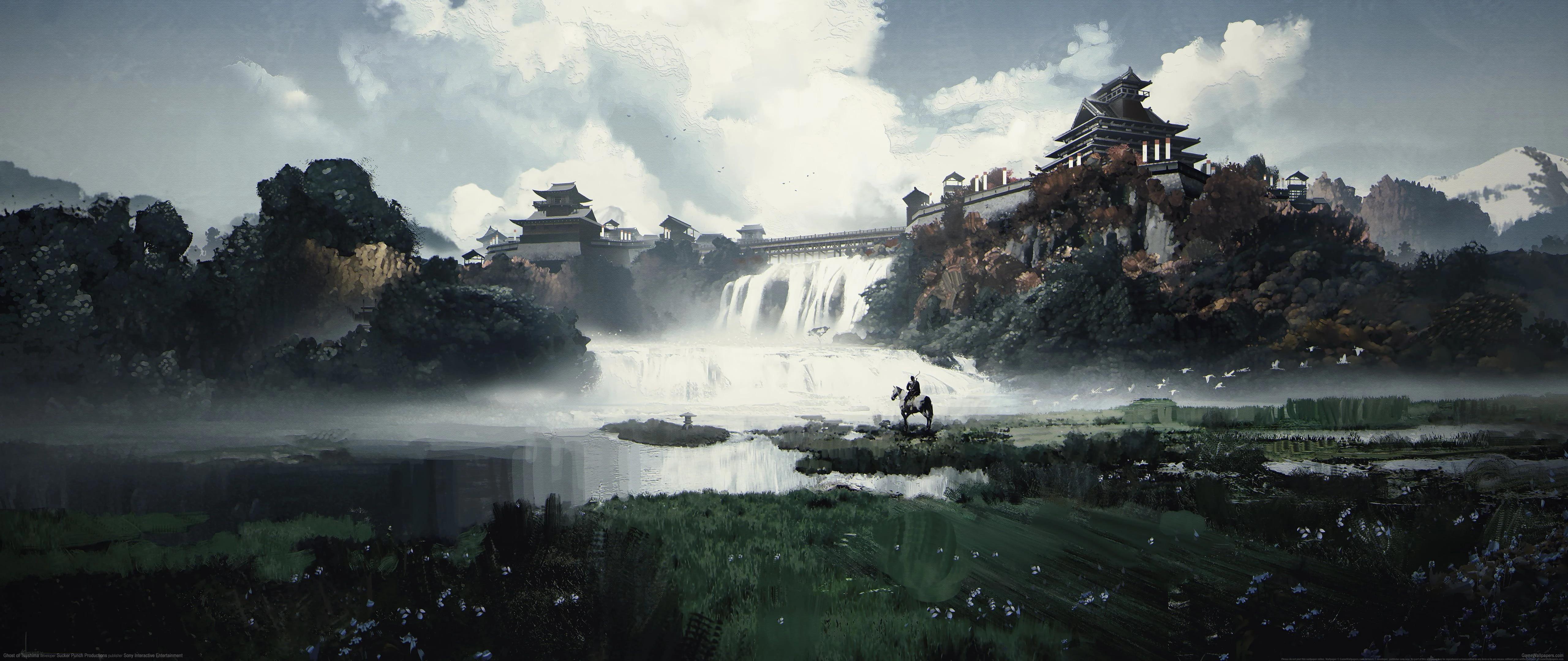 Ghost of Tsushima "Сохранение - Сюжет и остров Ики пройден 100%, Все коллекционные предметы 100%"