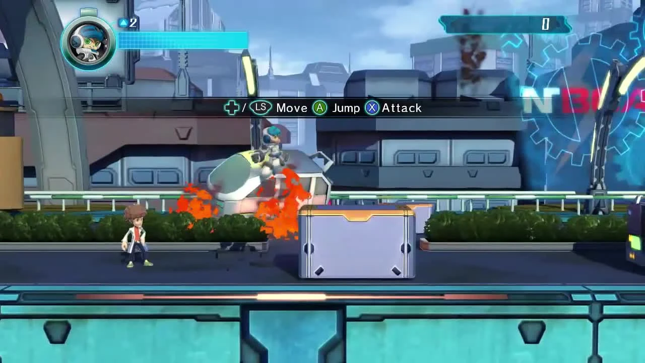 Mighty No. 9 "специальный геймлей для Kikcstarter"