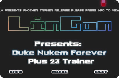 Duke Nukem Forever: Трейнер (+23) [Steam] {LinGon}