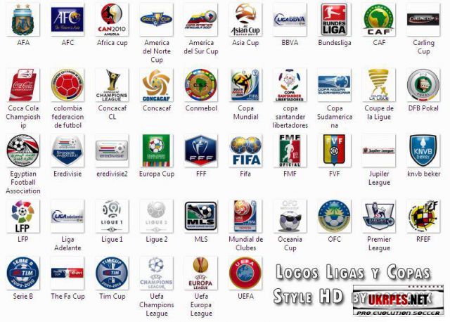 PES 2010 "Logos Ligas y Copas Style HD"