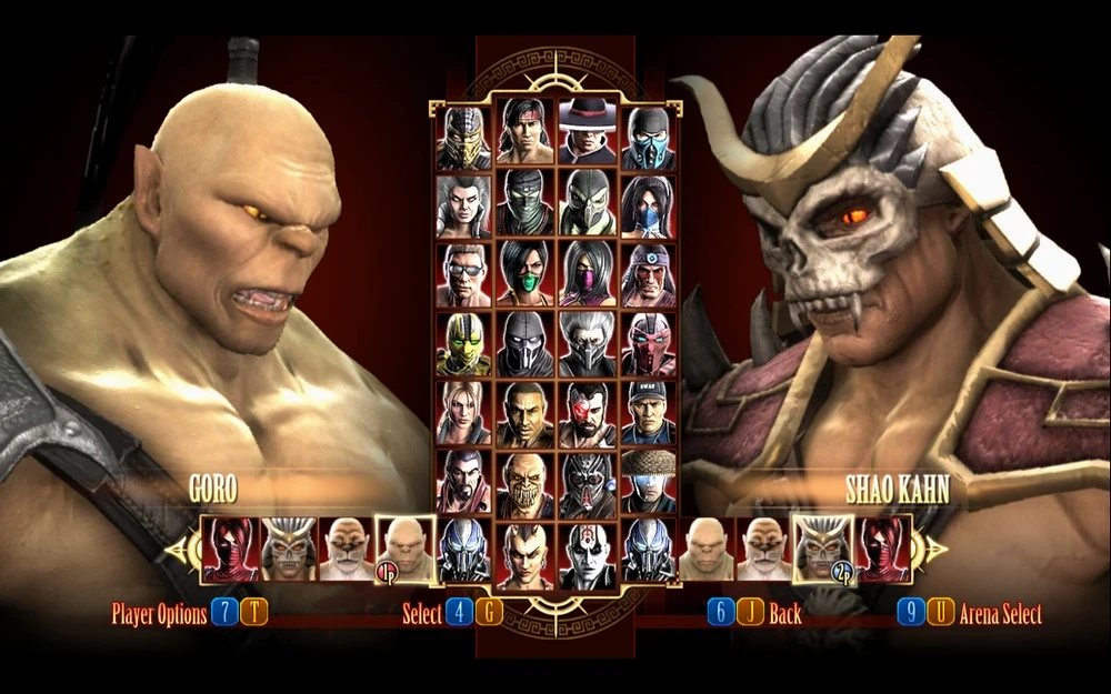 Mortal Kombat (2011): Играть за всех Боссов (ШаоКан/Кинтаро/Горо)