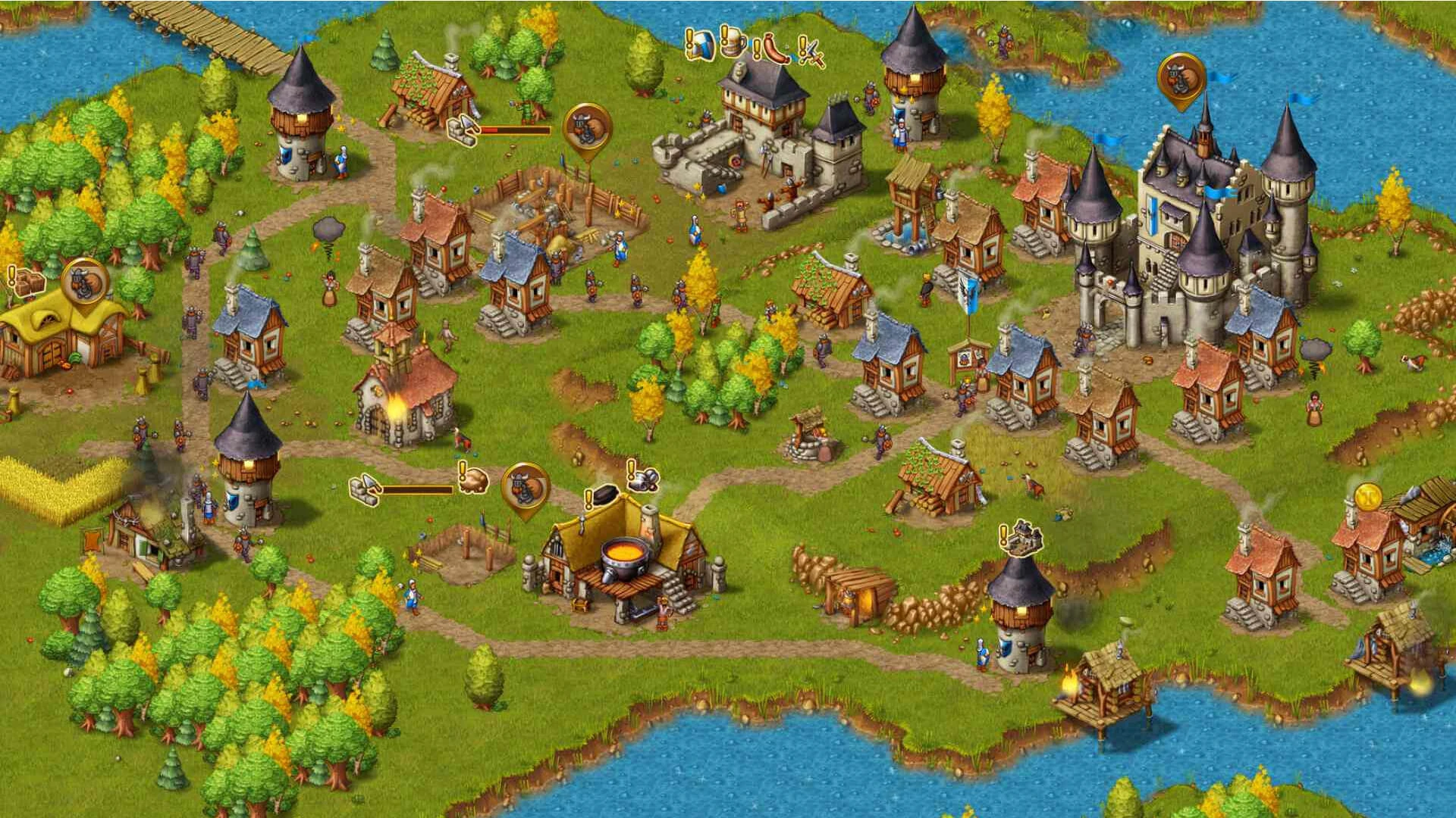 Игра Townsmen поступила в продажу на Nintendo Switch