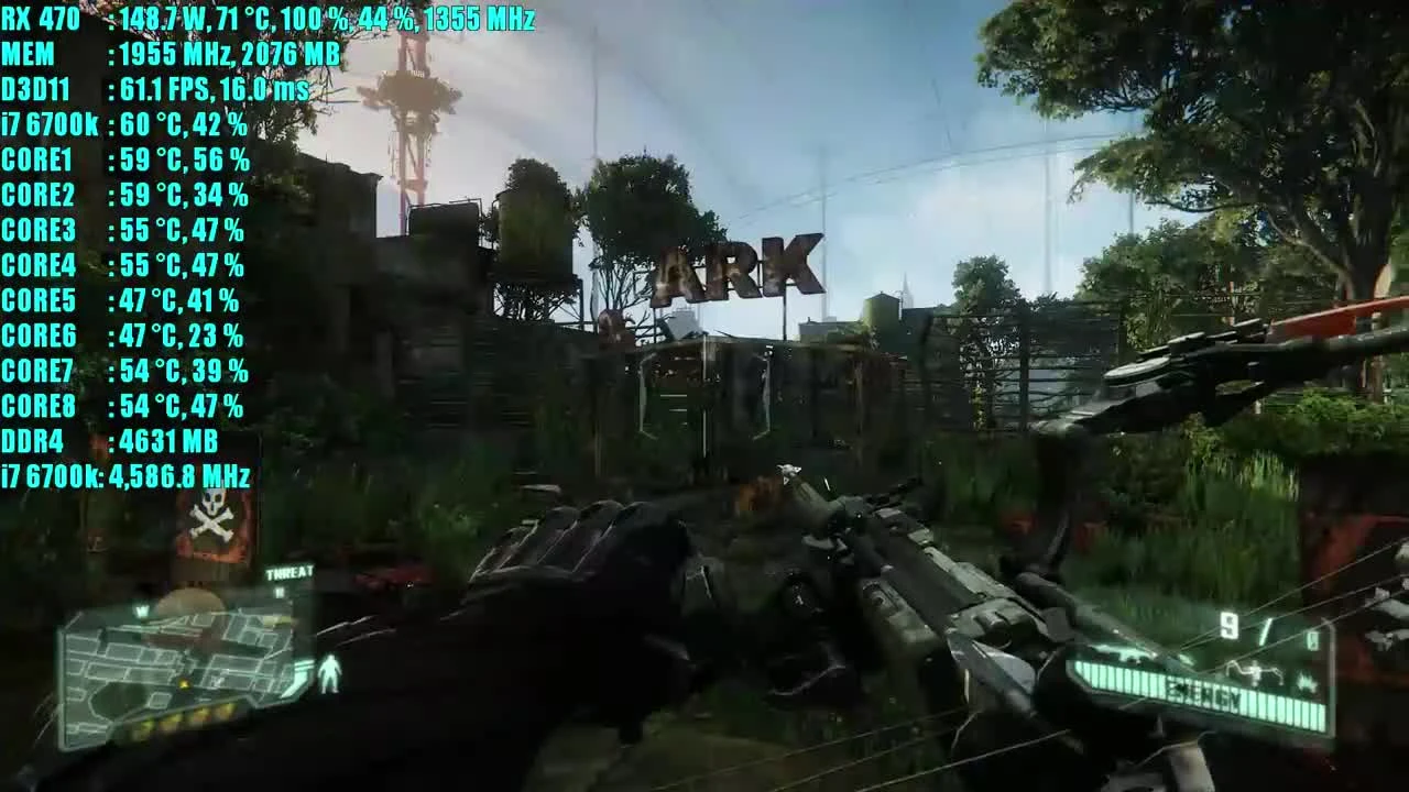 Crysis 3 RX 470 4GB OC | 1080p - 1440p & (4K) 2160p | Фреймрейт ТЕСТ