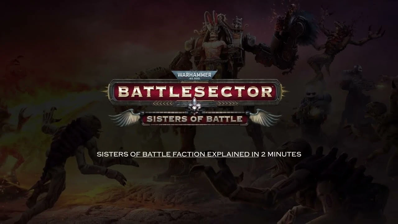Для Warhammer 40,000: Battlesector выходит дополнение Sisters of Battle