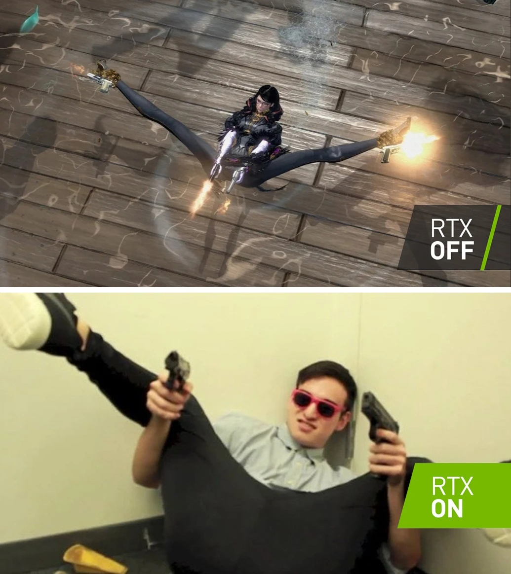 RTX OFF и RTX ON