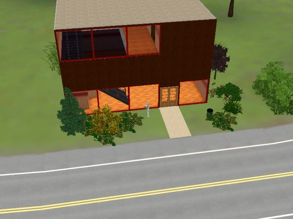 Sims 3 "Дом Модерн"