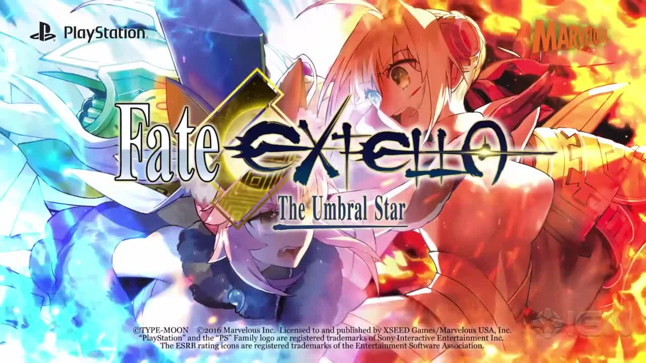 Трейлер Fate/Extella: The Umbral Star