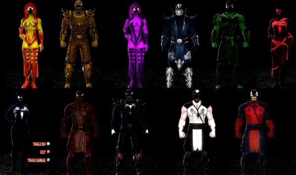 Mortal Kombat "DLC CHARACTER PACK - SYMBIOTES установка через DLC Manager 2.6 Beta"