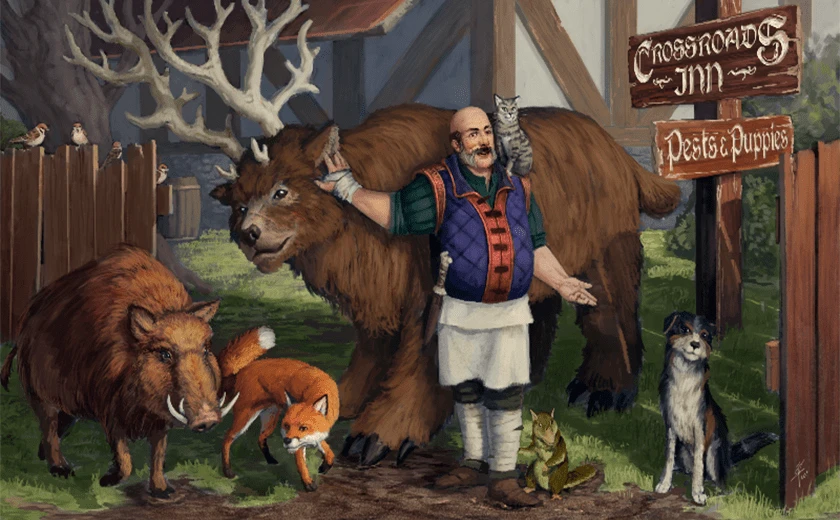 В Crossroads Inn появились питомцы и вши