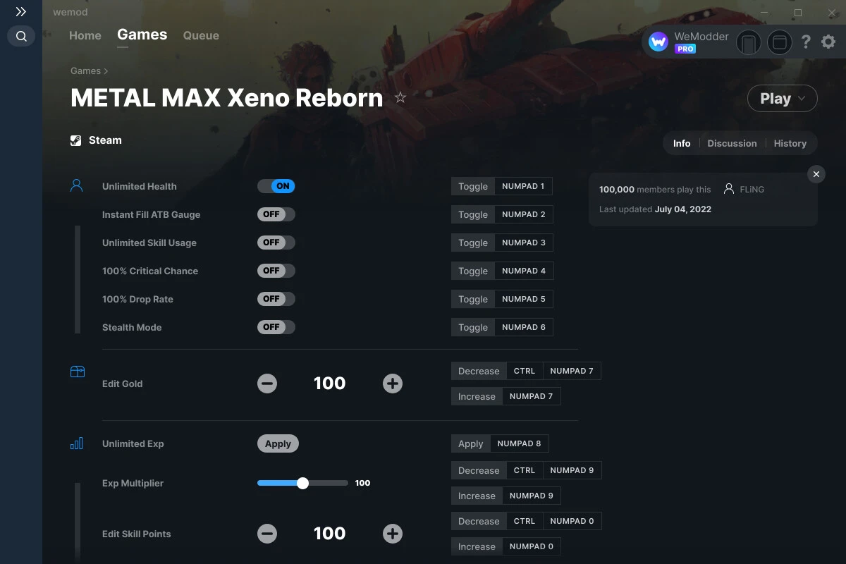 Metal Max Xeno: Reborn "Трейнер +23" [UPD: 04.07.2022] {FLiNG / WeMod}