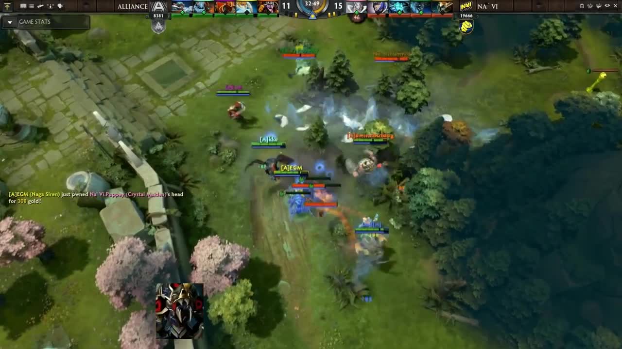 Dota 2 "Подборка ЭПИЧНЫХ моментов с командой НаВи по ДОТЕ 2 (Часть 1)"