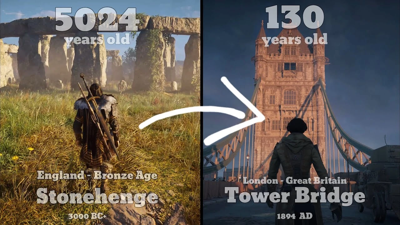 От нового к старому: достопримечательности Assassin's Creed, сохранившиеся до наших дней - Часть 1