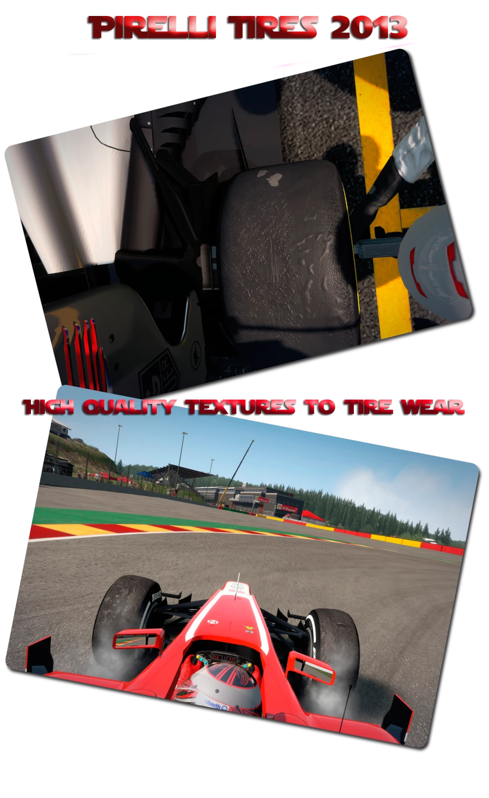 F1 2013 "Шины Pirelli 2013 - v1.3"
