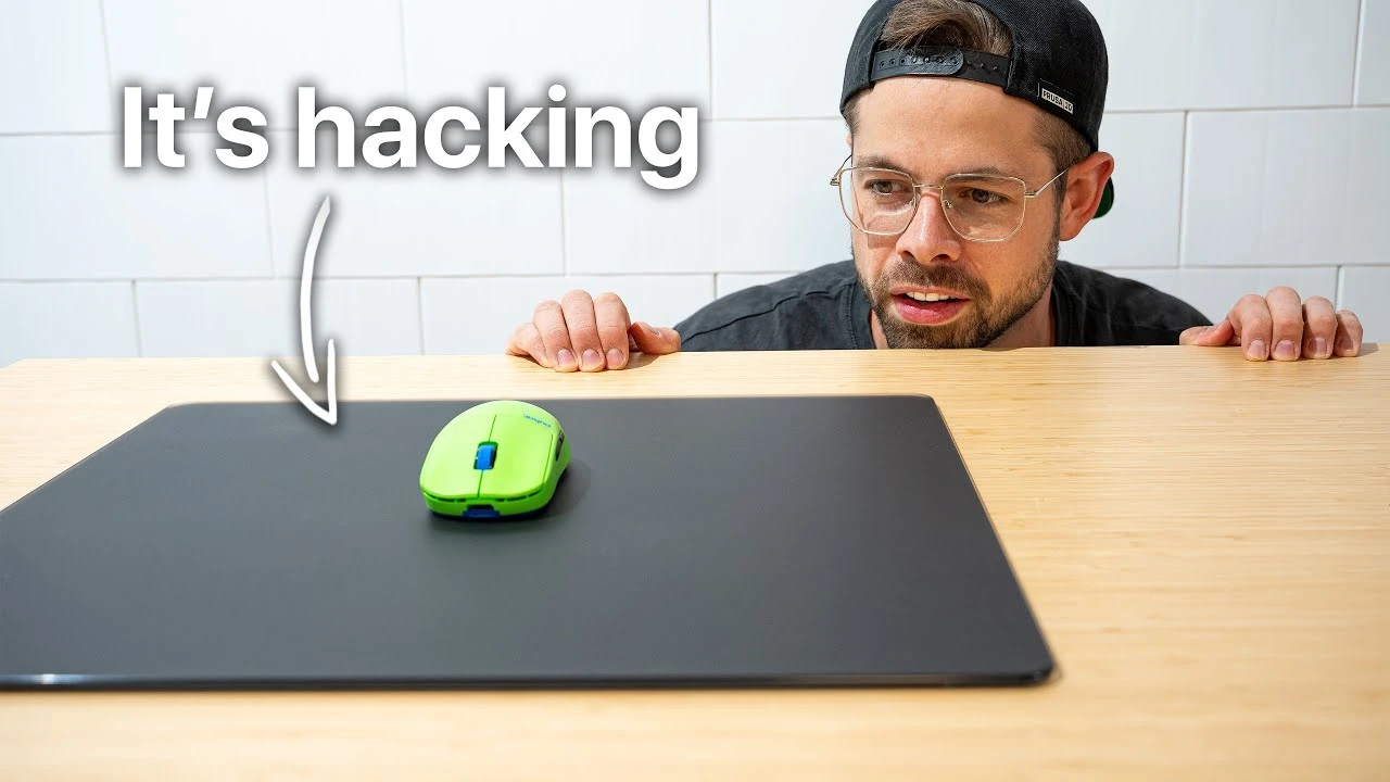 Ютубер создал физический аим-коврик на основе нейросети